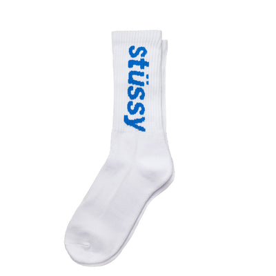 STUSSY Helvetica Jacquard Crew Socks