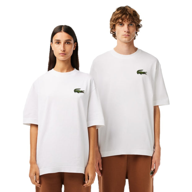 LACOSTE Unisex Big Patch Loose Fit T-shirt