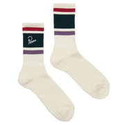 PARRA Striper Logo Crew Socks