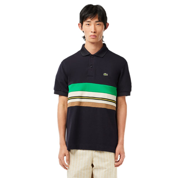 LACOSTE Contrasting Stripes Polo shirt