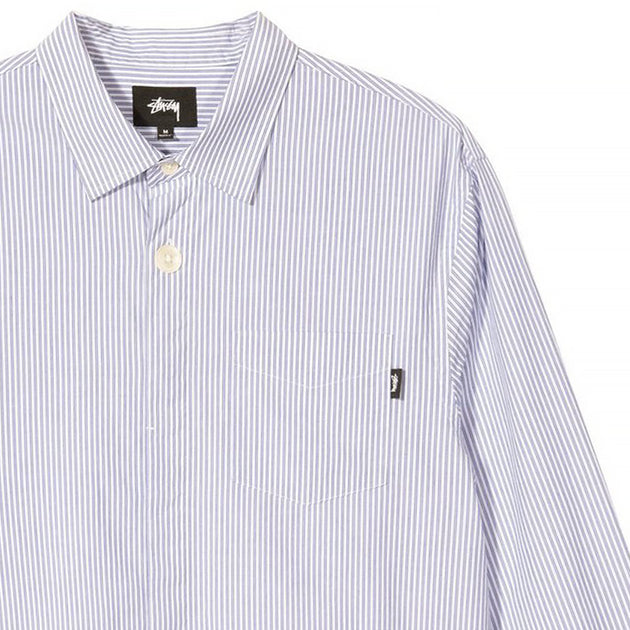 STUSSY - BIG BUTTON STRIPE SHIRT – RADIOLONDRA