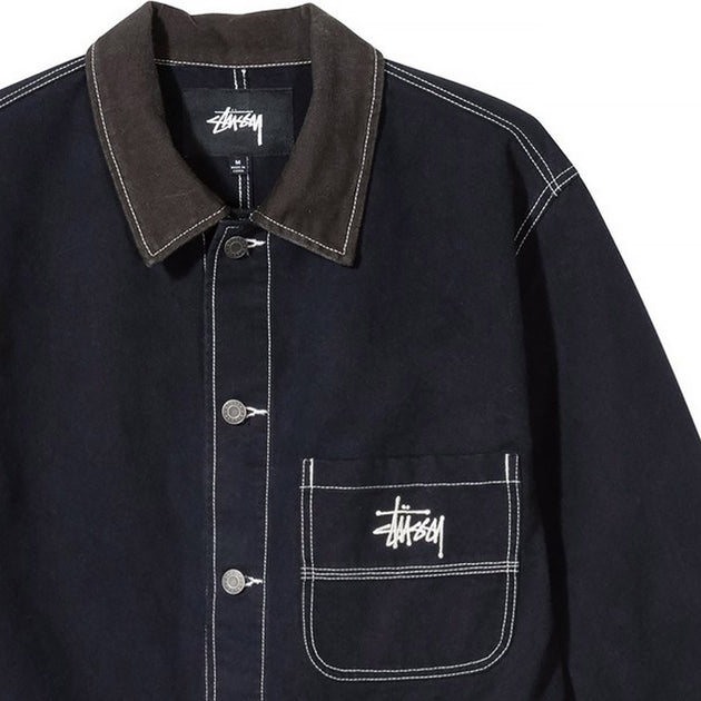 STUSSY - BRUSHED MOLESKIN CHORE JACKET