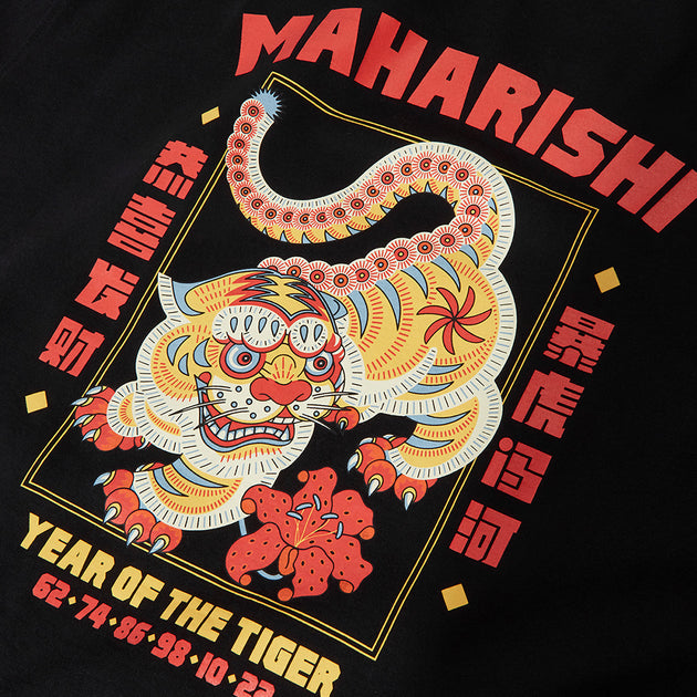 Maharishi tiger t store shirt