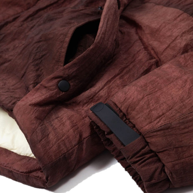 PURPLE MOUNTAIN OBSERVATORY Ice Dye Cocoon Puffa Jacket