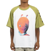 PLEASURES Sonic Youth Alien Raglan T-shirt