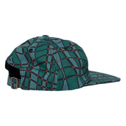 PARRA Squared Waves Pattern 6 Panel Hat