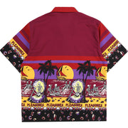 PLEASURES Beach Button Down Shirt