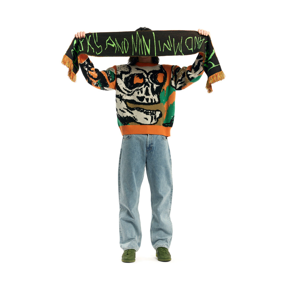 PAM Creature Knitted Scarf