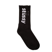 STUSSY Helvetica Jacquard Crew Socks