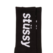 STUSSY Helvetica Jacquard Crew Socks