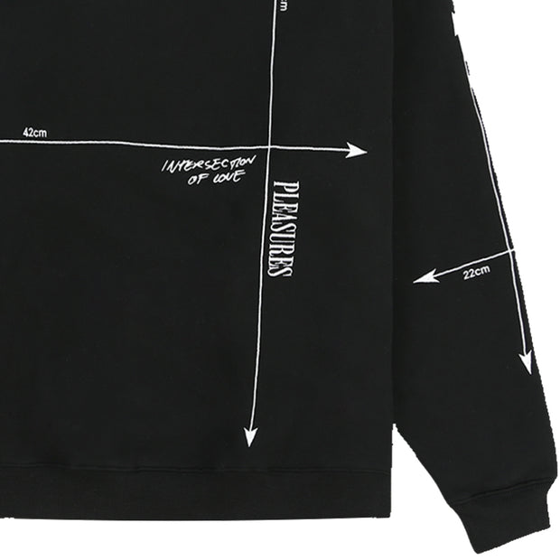 PLEASURES Intersection Crewneck