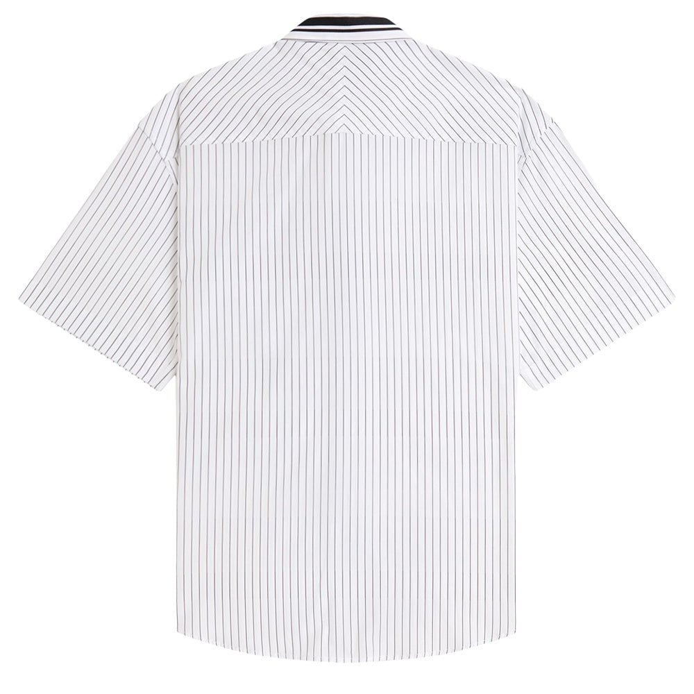 FRED PERRY Pinstripe Short Sleeve Shirt