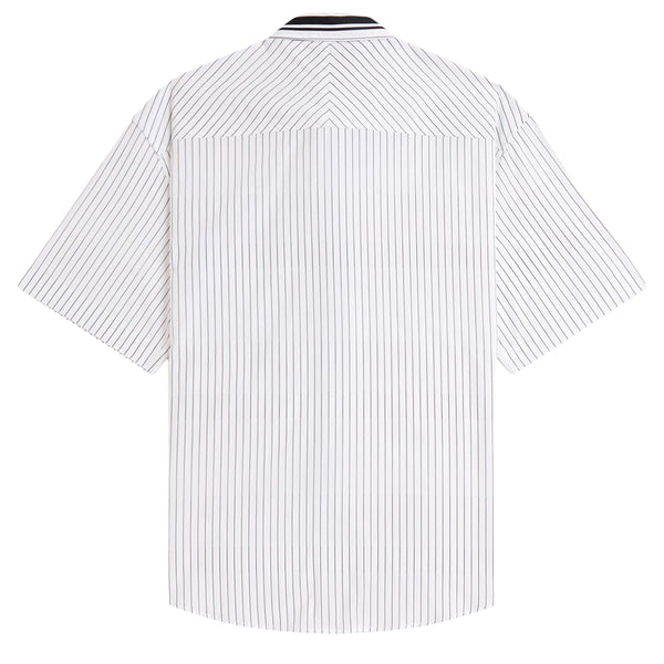 FRED PERRY Pinstripe Short Sleeve Shirt