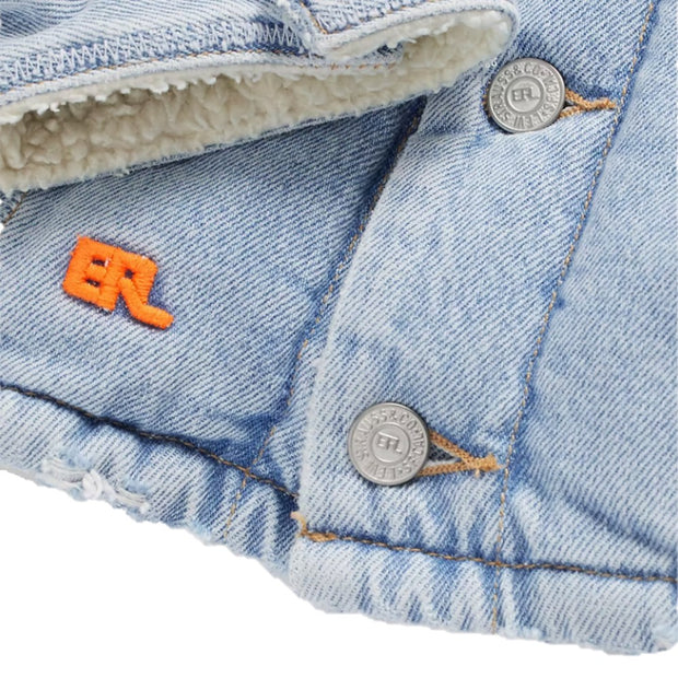 ERL Unisex Levis Sherpa Trucker Woven