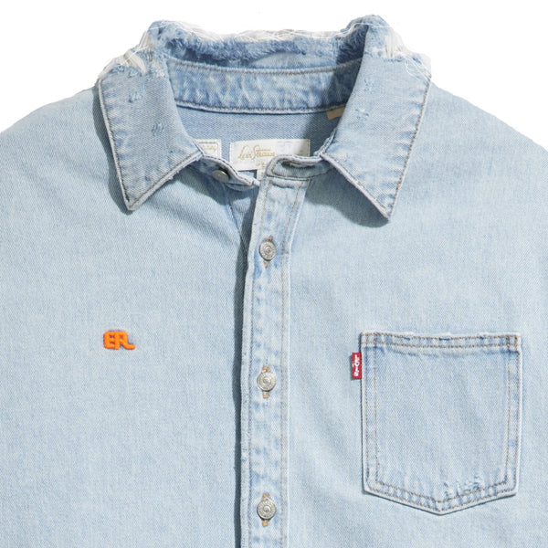 ERL Unisex Levi s Overshirt Woven
