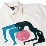 PARRA Yoga balled short sleeve shirt