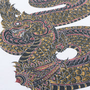 MAHARISHI Temple Naga Organic T-shirt