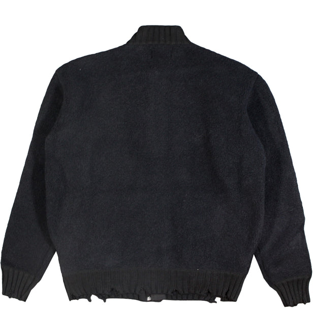 LANEUS Knit Blazer Destroyed