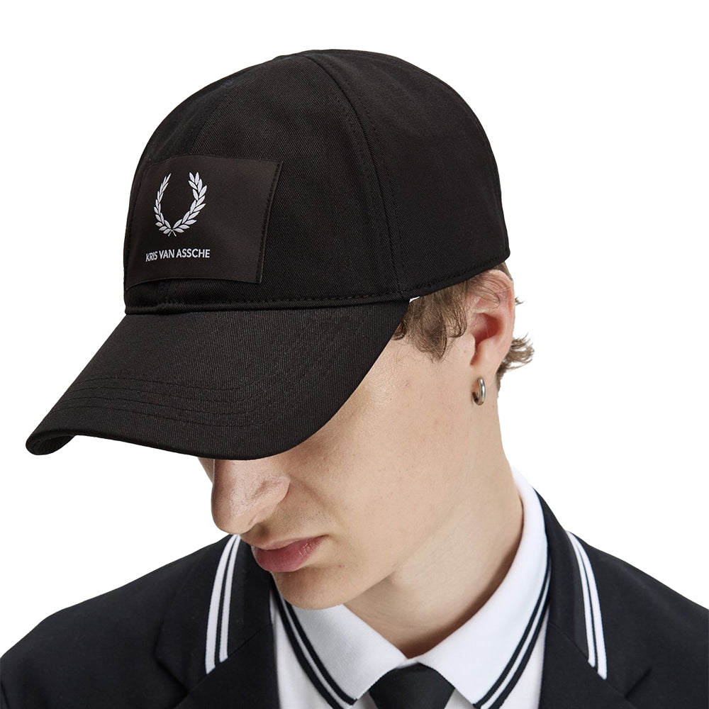 FRED PERRY Branded Twill Cap