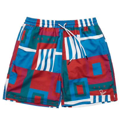 PARRA Hot Springs Pattern Swim Shorts