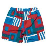 PARRA Hot Springs Pattern Swim Shorts