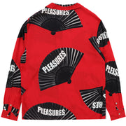 PLEASURES Fns Long Sleeves Button Down