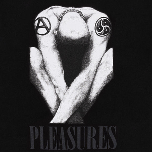 PLEASURES Bended T-shirt