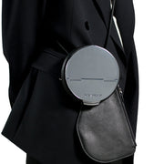 PUBLISHED BY Chrome With Black Leather Pouch