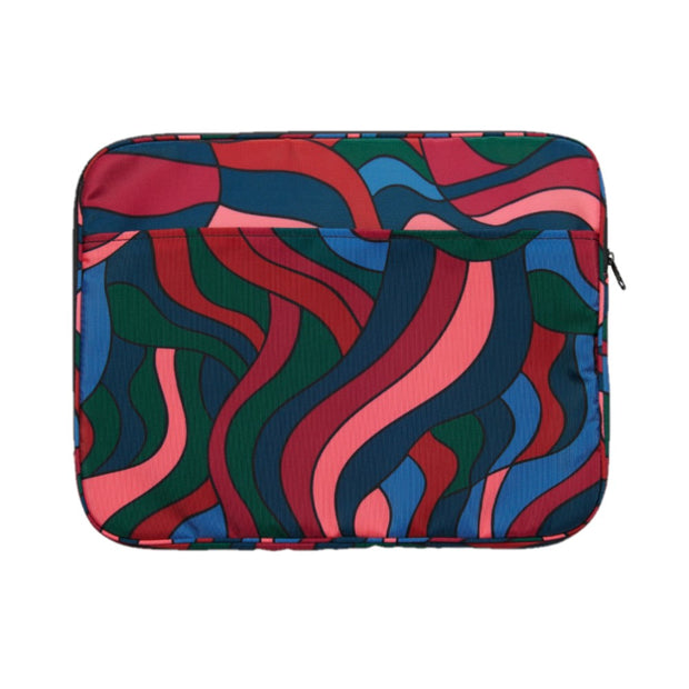 PARRA Distorted Waves Laptop Sleeve 16inc