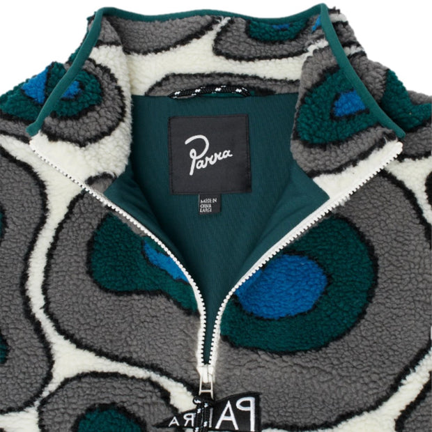 PARRA Amethist Geode Polar FleecePullover