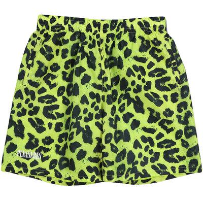 PLEASURES Leopard Running Short