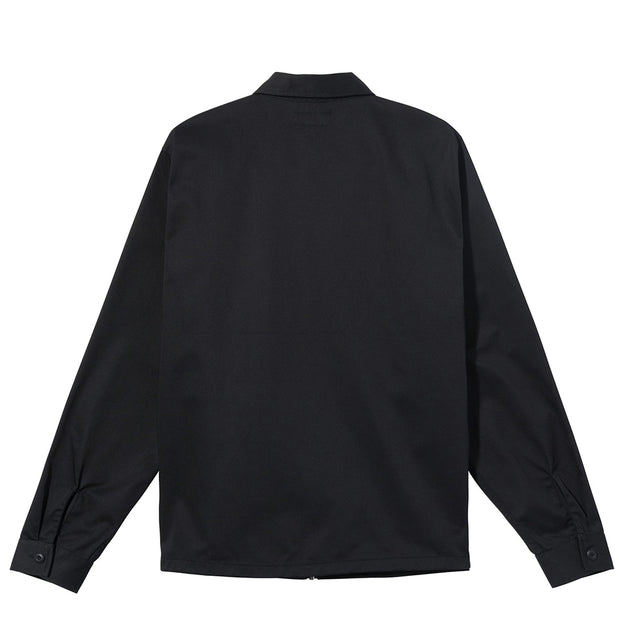 STUSSY Zip Up Work Ls Shirt