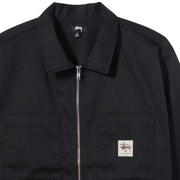 STUSSY Zip Up Work Ls Shirt