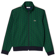 LACOSTE Full Zip Jacquard Monograms Jacket