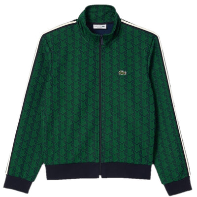 LACOSTE Full Zip Jacquard Monograms Jacket