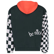 ERL Venice Checker Sleeve Hoodie Knit