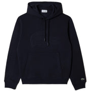 LACOSTE Big Logo Embroidered Hoodie