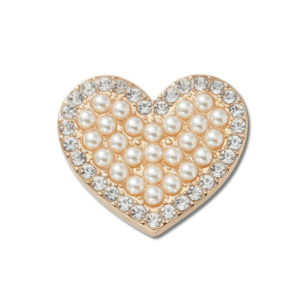 CROCS Pearl Cluster Heart