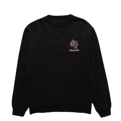 MAHARISHI Tiger Embroidered Crew Sweat