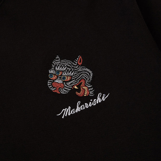 MAHARISHI Tiger Embroidered Crew Sweat