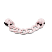 CROCS Pink Thick Chain