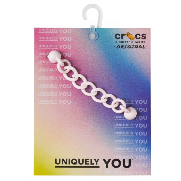 CROCS Pink Thick Chain