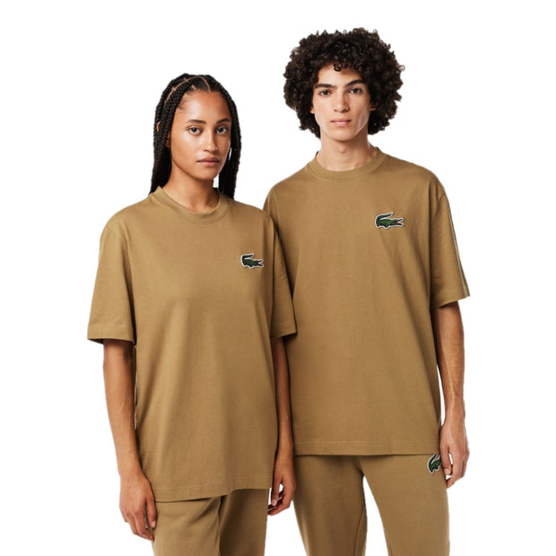 LACOSTE Unisex Big Logo Loose Fit Tee