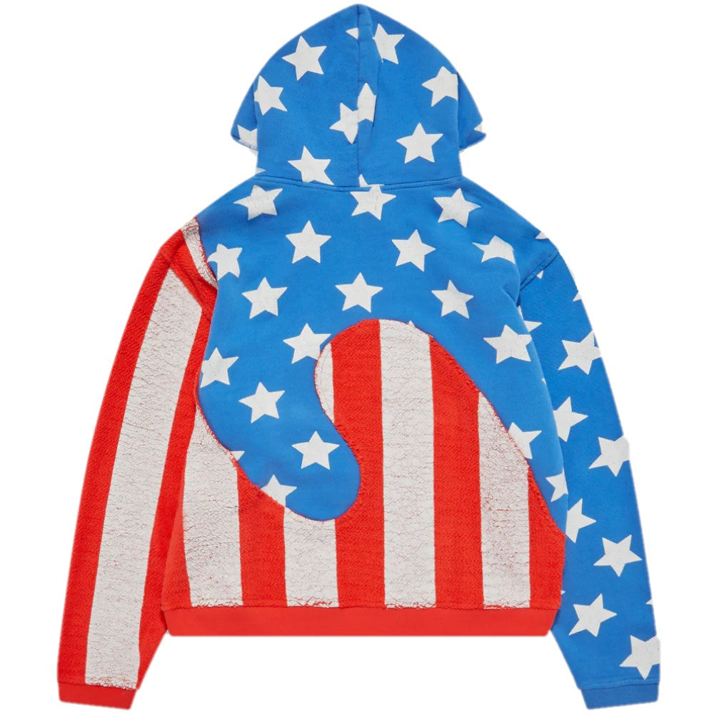 ERL Unisex Stars & Stripes Hoodie Knit