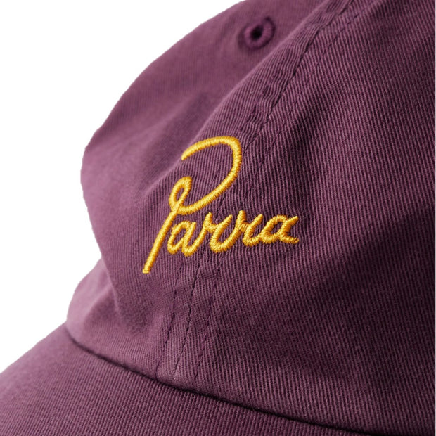 PARRA Script Logo 6 Panel Hat