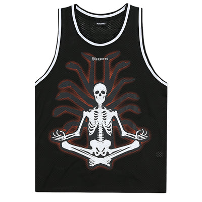 PLEASURES Meditation Basketball Jersey Vest