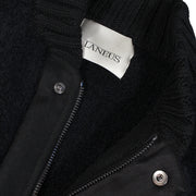 LANEUS Wool Bomber