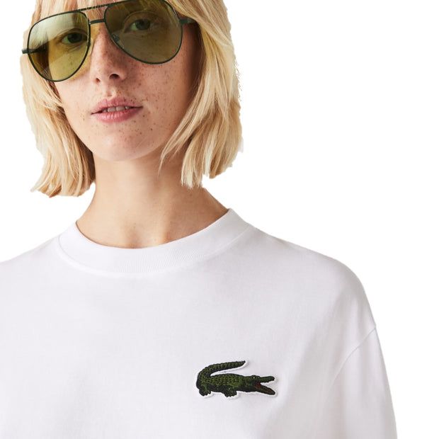 LACOSTE Unisex Big Patch Loose Fit T-shirt