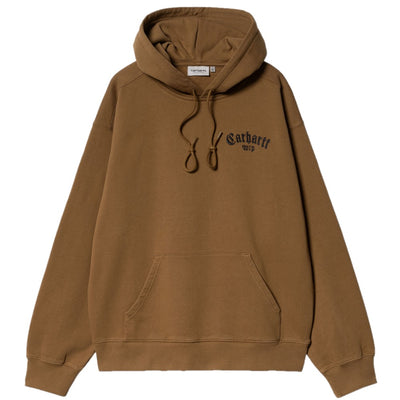 CARHARTT WIP Hooded Onyx Script Sweat