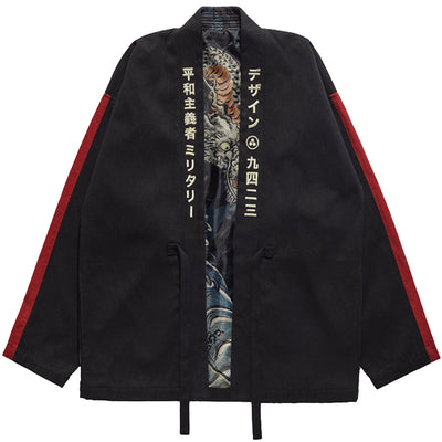 MAHARISHI Hikeshi Embroidered Kimono